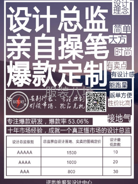 广州逆思维服装设计中心-第1张图片