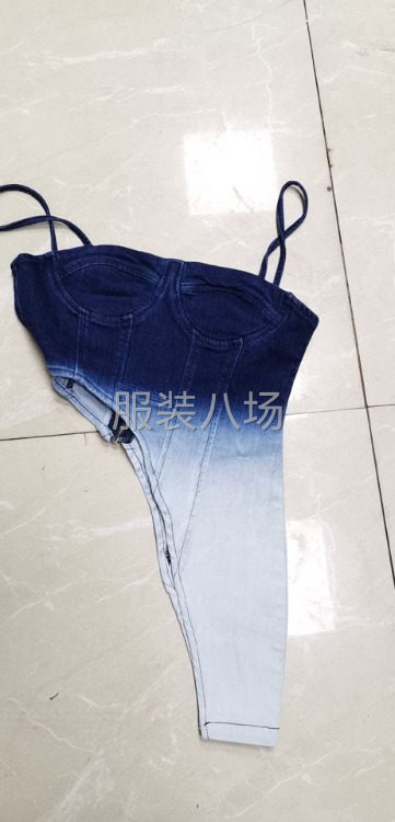 承接：牛仔服装，洗水色布服装，-第5张图片