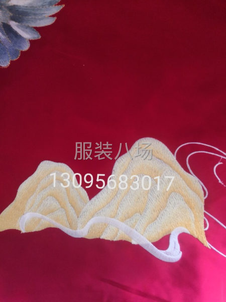 繡花加工，服裝家紡，面料繡花-第1張圖片