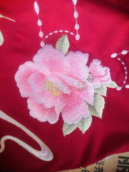 繡花加工，服裝家紡，面料繡花-第2張圖片
