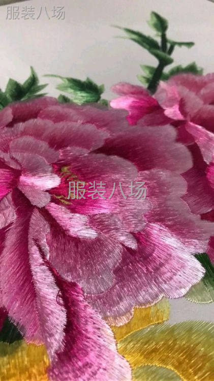 承接电脑绣花：平绣、立体绣、珠片绣等等-第4张图片