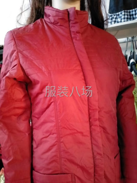 女士轻薄款棉服700件，全清12元，全部是长款棉服，独立包装-第6张图片
