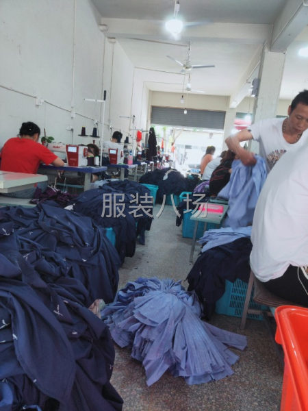 招聘襯衫開袖叉，上領，拷邊-第1張圖片