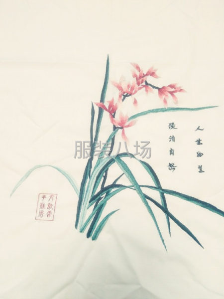 中國風、旗袍、漢服高端繡花工藝。來圖來樣可定制-第1張圖片