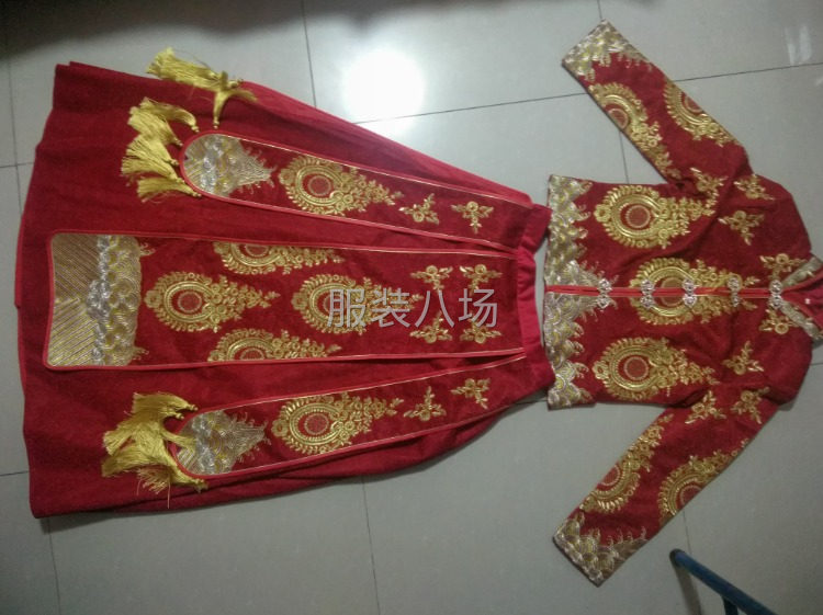 专业绣花，亮片蕾丝花边对花等-第4张图片