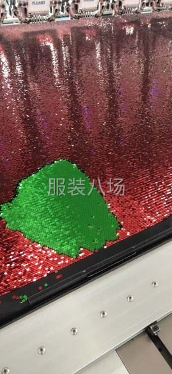 自有工厂，3毫米--7毫米金片绣，5毫米翻片绣，质优价廉。-第4张图片