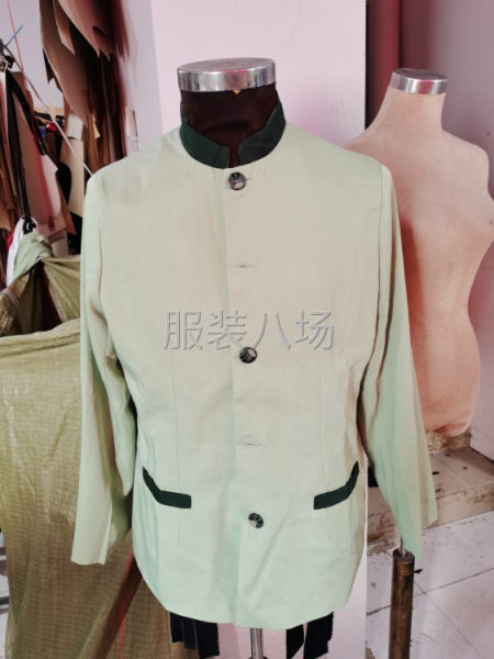 保洁服裁片400件外发-第1张图片