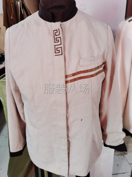 保洁服裁片400件外发-第2张图片