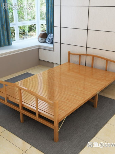 竹床折叠床单人双人简易1.5米租房实木板床午休床…
颜色分类-第1张图片