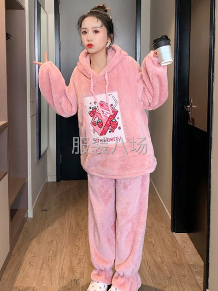 外發(fā)睡衣家居服，珊瑚絨 加工廠，有意者聯(lián)系 工價(jià)高-第1張圖片