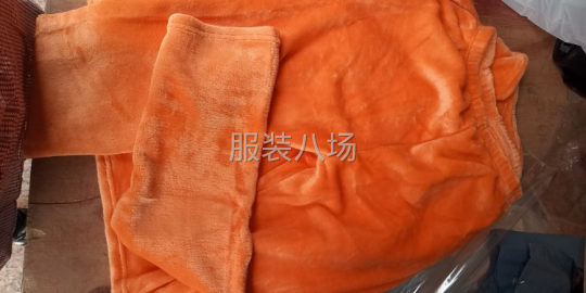 undefined - 外发法兰绒睡衣套装，简单款 - 图2