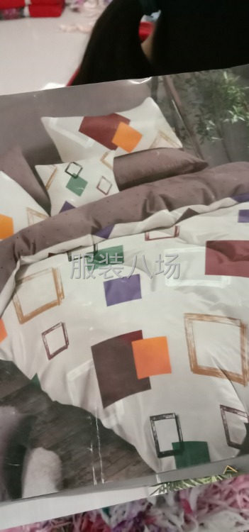诚接四件套水晶绒，厂在安徽泗县，工五十于人，出货快-第1张图片