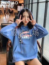 undefined - 女装大版落肩卫衣100件起批 - 图7