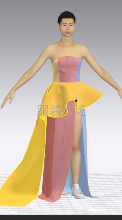 本人多年的服装制版经验，结合现在的3D打版技术-第3张图片