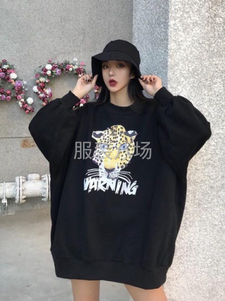 10000件起批 一个款多色 
老虎头卫衣新款爆-第6张图片