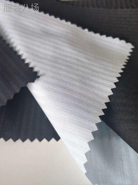 自纺自织，专业生产涤棉平纹斜纹鱼骨纹口袋布，腰里布-第1张图片