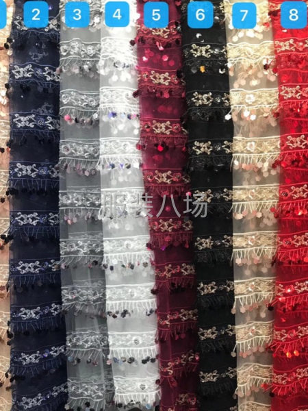 广州中大 泓达绣品，主营：亮片绣，三合一，平绣，车骨绳绣，-第3张图片