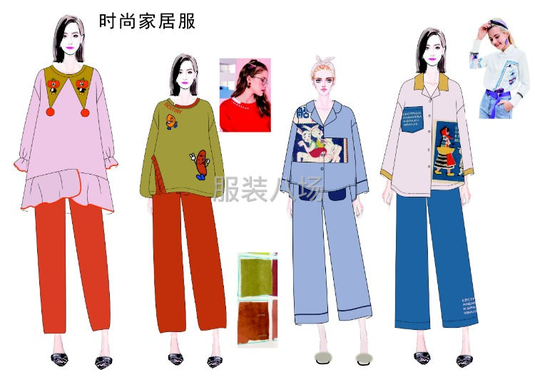 家居服，内衣内裤全品类设计，庞大设计师团队服务-第4张图片