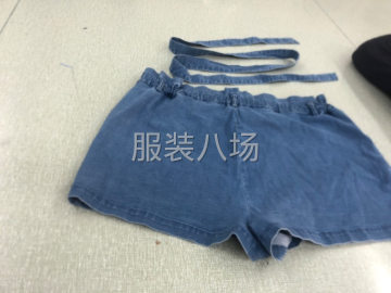 undefined - 简单牛仔短裤 - 图1