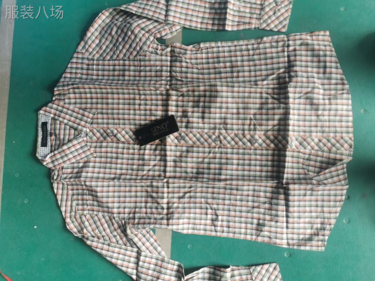 男士品牌长袖衬衫，六五棉，100%全棉质量不错，20000件-第7张图片