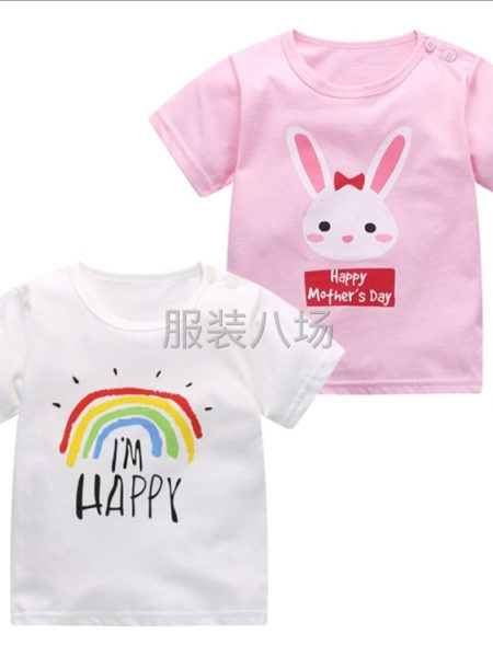 专业生产婴幼儿短t连体哈衣-第1张图片