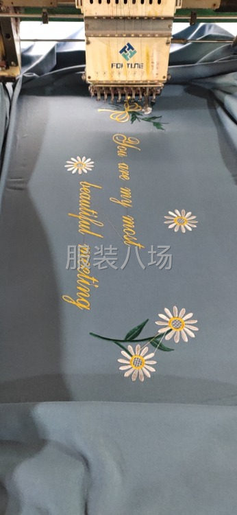 承接各種電腦繡花，有線色少花型的老板聯系-第3張圖片