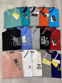 undefined - D8179# 纯色系列短袖POLO衫
品牌同款刺绣 商务休闲 - 图1