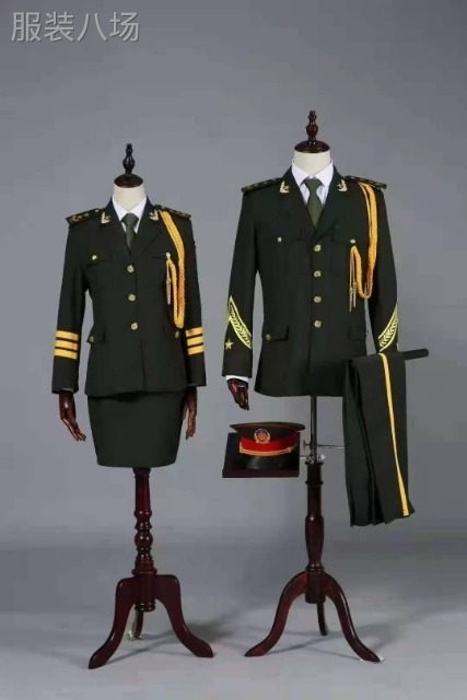国旗护卫队礼宾服图片图片