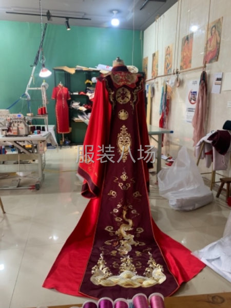 加工旗袍 汉服 秀禾 男士中式西装-第1张图片