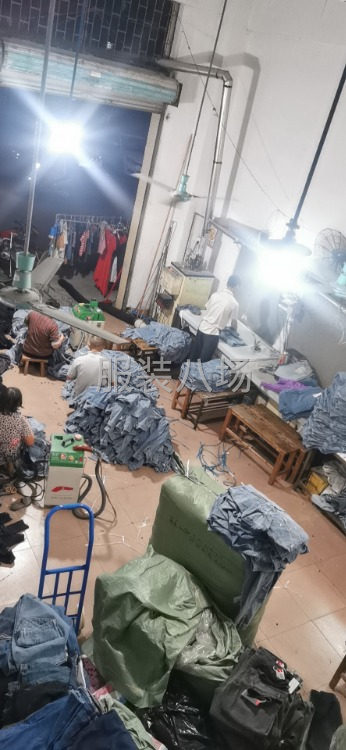 本厂主要生产牛仔裤牛仔外套 欢迎骚扰 一条龙服务【图】-广州 - 增城