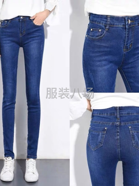 女装牛仔裤长裤批发-第1张图片