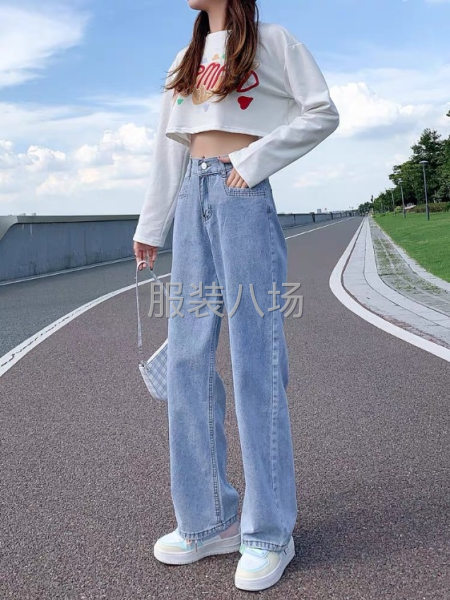 女装牛仔裤直筒裤特价-第1张图片