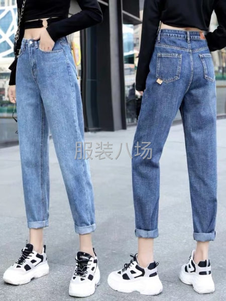 女装牛仔裤直筒裤特价-第2张图片