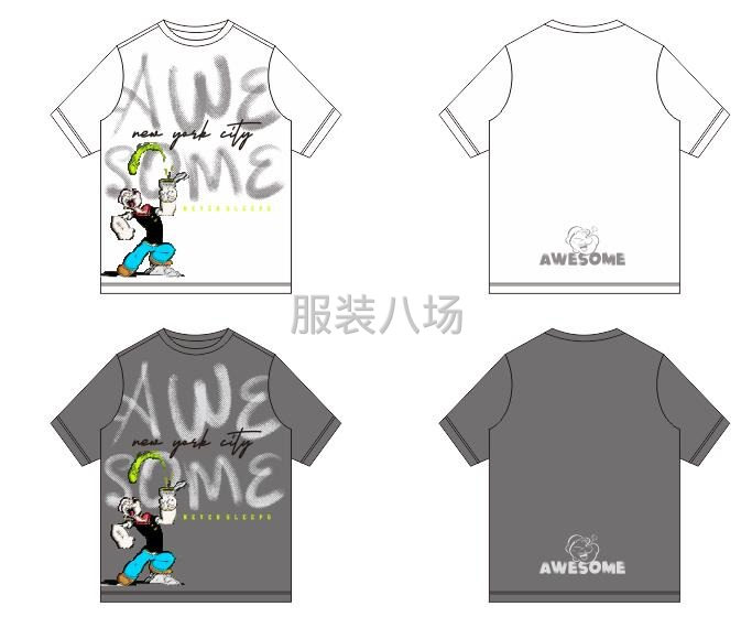 服裝花型設(shè)計(jì)開發(fā)。各印花工藝制作。-第3張圖片