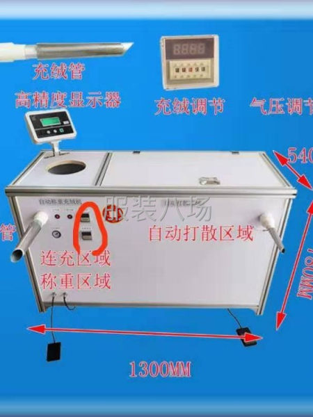 小型充绒机-第4张图片