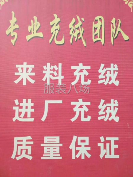 求職全職專業(yè)充絨充棉團(tuán)隊,經(jīng)驗7年-第3張圖片