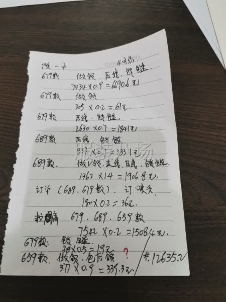 打底針織衫為主，總共4個(gè)車工，20天工資3個(gè)人超過(guò)10000-第2張圖片