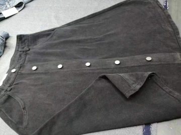 undefined - 女装无弹牛仔裙，黑色100件，兰牛200.S—XL。价格15 - 图2