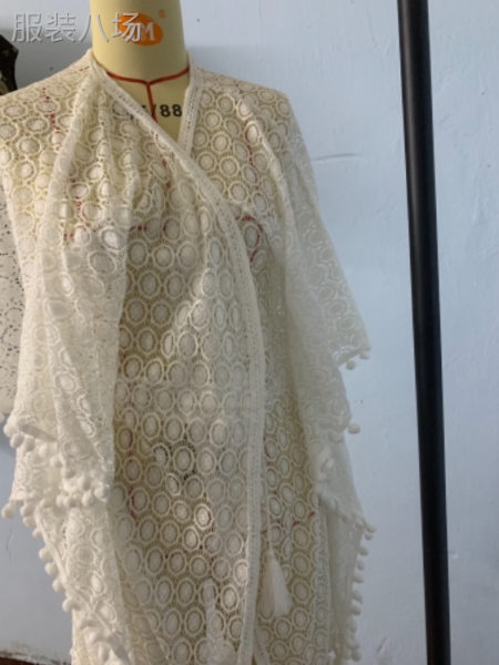 针梭织女装雪纺连衣裙-第2张图片