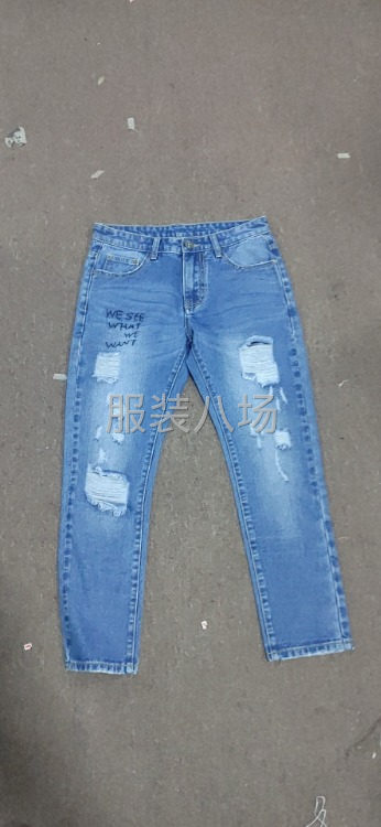 杂款牛仔裤6700件左右清货便宜-第1张图片