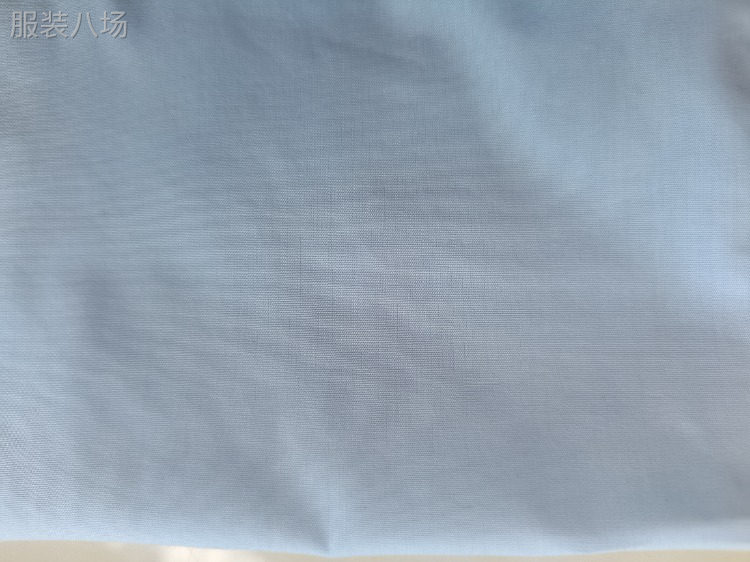 纯棉淡蓝色衬衫面料处理 客人逃单 4800米库存-第1张图片
