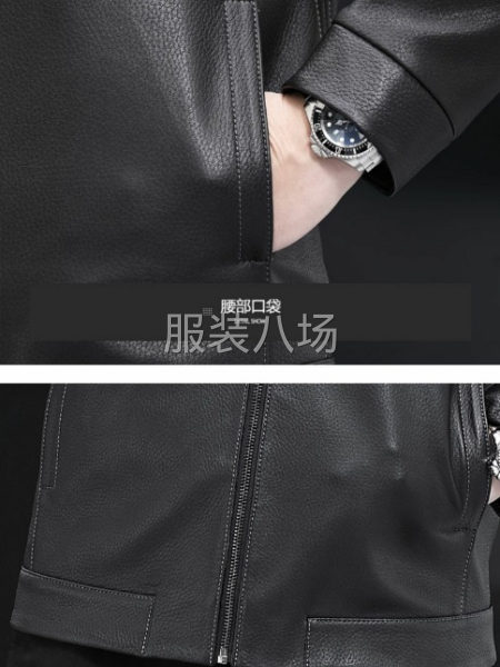 批發男裝皮衣，皮貂一體-第2張圖片