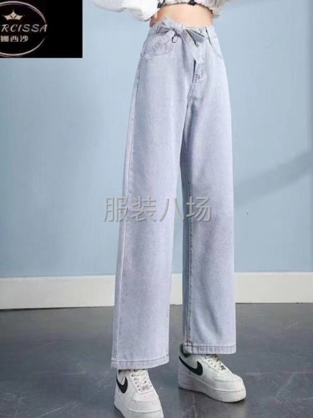 工厂直批女装牛仔裤特惠价处理-第2张图片