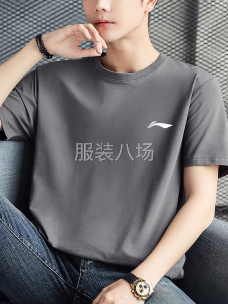 男装短袖夏天尾货批发处理-第2张图片