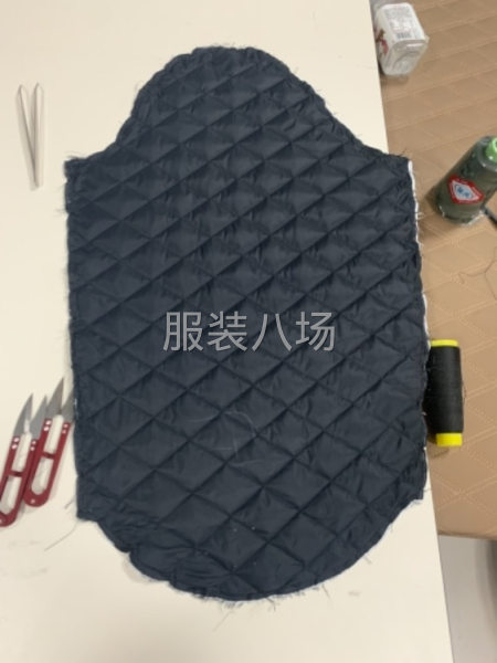羽绒服模版绗线，机绗棉-第1张图片