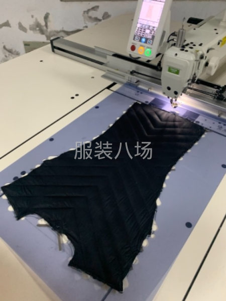 羽绒服模版绗线，机绗棉-第3张图片