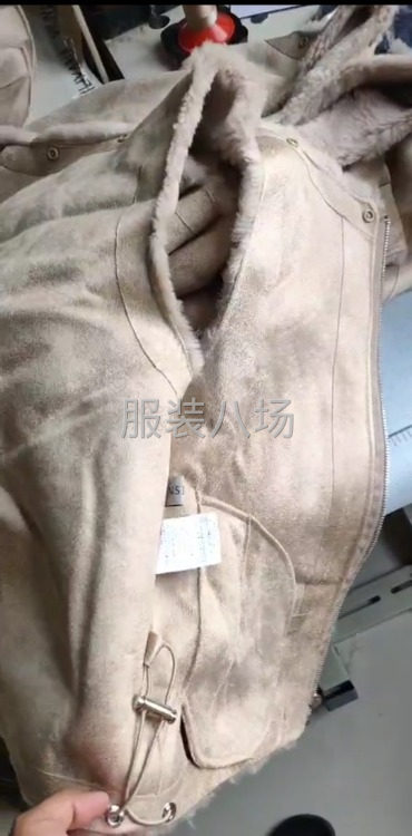 求职专业带组师傅团队裘颗粒衣服金貂绒衣服真毛内胆长期临时均可-第5张图片