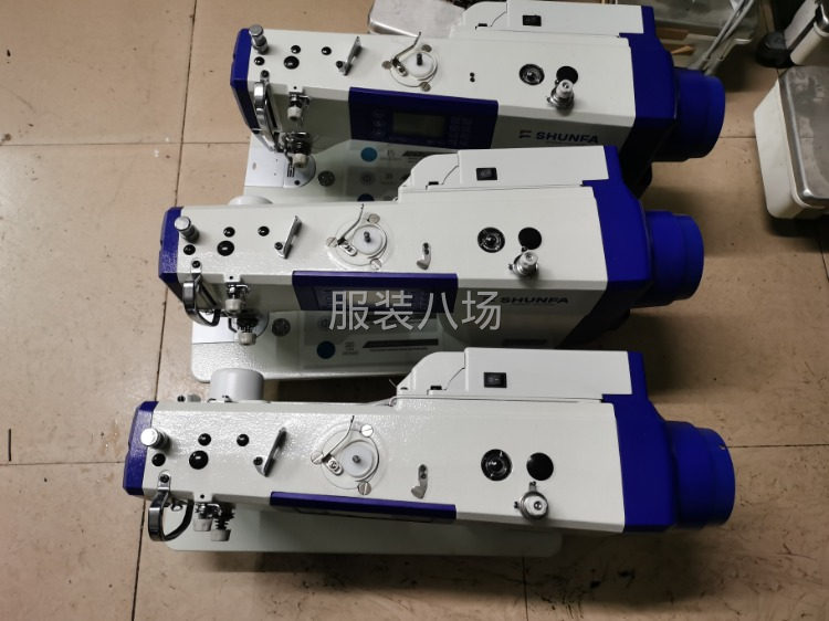 制衣廠設備轉讓，新款步進電腦平車順發品牌35臺，顏值高質量過-第1張圖片