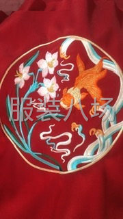 本厂承接各类绣花。   平绣匹绣，珠片绣，绳绣，毛巾绣-第4张图片