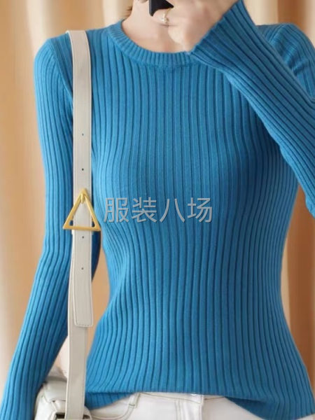 新款坑条女毛衣特惠价套头-第1张图片